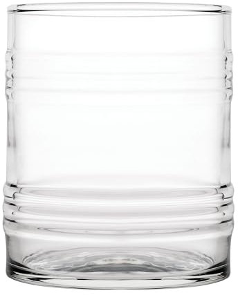 PASABAHCE 5828128 Confezione 12 Bicchieri Tin Can Acqua in Vetro, Trasparente, Cl 28
