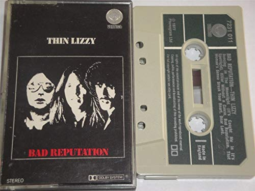 THIN LIZZY. BAD REPUTATION. ORIGINAL 1977 AUDIO TAPE WITH PAPER LABELS. VERTIGO 7231 011.