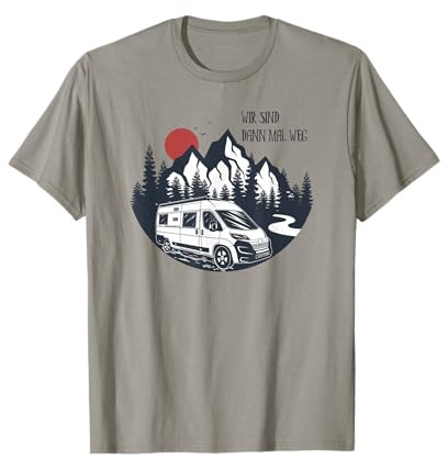 Kastenwagen Camping Shirt - Wir sind dann mal weg T-Shirt