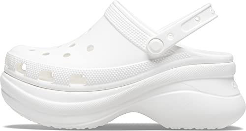 Crocs Women's Crocs Classic Bae Clog W Leisure slippers and sportwear Women, White 01, 7.5 UK