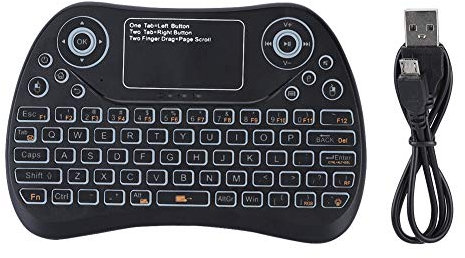 Socobeta Mini tastiera 2.4G Wireless Keyboard Tastiera sostitutiva universale con touchpad