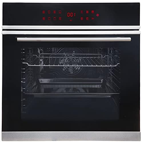 Pyrolytic Self Cleaning Single Electric Oven, 76L 13 Functions - SIA BISO12PSS