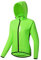 WOSAWE Veste de cyclisme coupe-vent légère et respirante pour femme - Vert - L