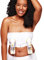 Medela Hands Free Pumping Bustier, Adaptive Stretch, Soft Touch, Comfortable, Discreet, Compatible with Medela Pumps, White, XL, Nursing Bra, Pumping Bra