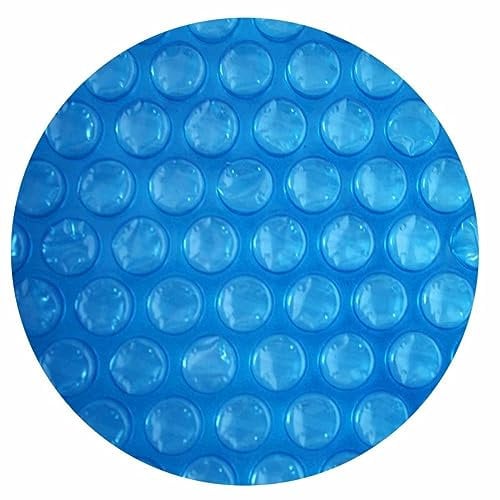 EVOLUTION Solarplane Rund 300cm Light-Blue 200µm Erwärmung Solarfolie Isolierung Pool