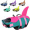 CITÉTOILE Gilet de Sauvetage pour Chien, Gilet de Sauvetage pour Chien avec poignée et réfléchissant, avec Une Bonne flottabilité, léger et sûr pour Les Sports Nautiques, Vertrose, M