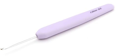 Waves 2.0 Single Ended Crochet Hooks 3.5 mm - E/4 (Lilac Dream), Lavendelnebel
