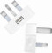 USB Plug UK 3 Pin Mains Charger Adaptor - 5V/1A Wall Charging for iPhone 16 Pro Max/15/14/13/12Pro/XS Max/XR/8/7/6 Plus/5S/iPad, Samsung, USB Devices (2 Pack White)
