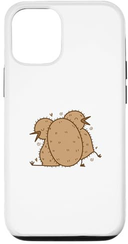 Custodia per iPhone 12/12 Pro Due kiwi uccelli con un kiwi