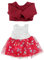 YSJCHEBS 1 Satz Puppenkleidungsset, Rote Kleidung, Puppenkleid, Roter Mantel, Puppenanziehset-Dekoration, Süße Puppenaccessoires