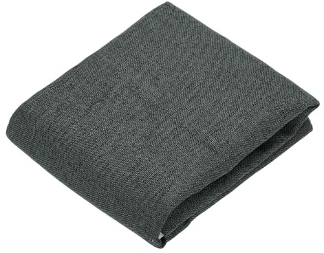 sourcing map Dark Gray Speaker Grill Cloth 40x58 Stereo Box Fabric Protective Dustproof Mesh Breathable Replacement Cover for Home Stage Speakers,Media Cabinet,KTV Box(1x1.48m)