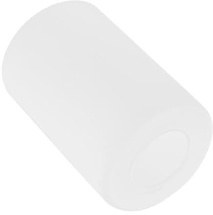 Uonlytech Glaslampenschirm Zylinder Milchglas Ersatzlampenschirm Für Deckenleuchte Pendelleuchte Kronleuchter Und Tischlampe Lampenschirm Aus Glas 13.00 X 8.80 X 8.80 Cm