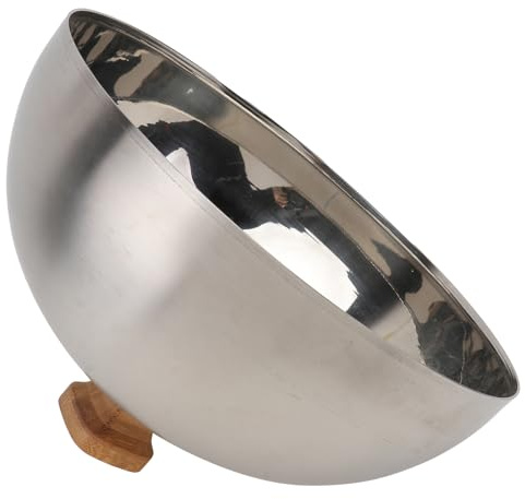 DOITOOL Stainless Steel Round Dish Cover for Kitchen Use, Creative Design to Prevent Food Splashing and Keep Food Fresh, for Steak and Home Cooking