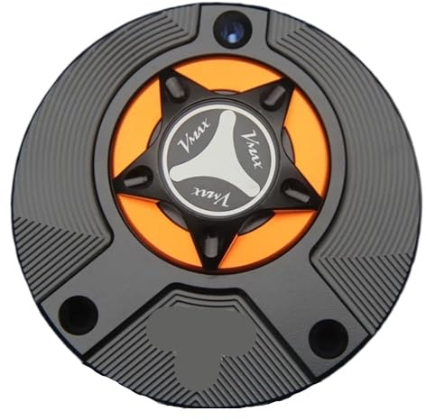 Benzin Tankdeckel Abdeckung CNCCNC Aluminium Keyless Motorrad Kraftstoff Gas Tank Cap Abdeckung Für V-MAX 2009-2016