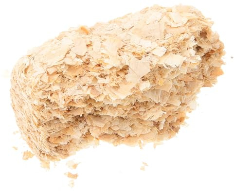 Levemolo Hamster Einstreu Spänen mit Geruchsabsorbierender Funktion und Angenehmem Komfort 500g Packung für Nager Nesting und Graben