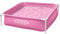 Intex 57172NP - Piscina Mini Frame Rosa, Acciaio e PVC, Rosa, 122x122x30 cm