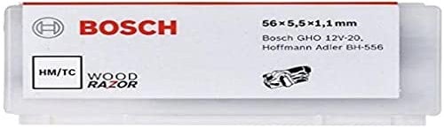 Cuchillas reversibles GHO12V: 56mm: 10 uds