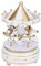 AUNMAS Karussell Spieluhr Merry-Go-Round Spieluhr Spieluhr Karussell Pferde für Weihnachten Hochzeit Geburtstagsgeschenk Shop Display Handwerk Wohnkultur (3#)