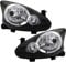 Halogen Scheinwerfer Set links & rechts Hauptscheinwerfer Frontscheinwerfer H4 für Model Aygo WNB1_ KGB1_