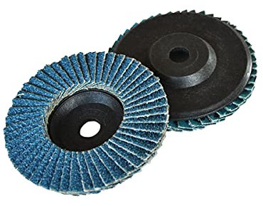 5 Stück Fächerscheibe ø: 75 mm, Körnung: 120, Aufnahme: 10 mm - passendes Zubehör für viele Akku Winkelschleifer und Druckluft-Geräte