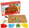 READY 2 LEARN Tack A Tile - Wooden Hammer Toy - 100 Shapes - Big Corkboard - Kid-Friendly Tacks - Foster Imagination, Fine Motor Skills and Reasoning