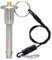 AUZHU- PLB - Metrico- Perni autobloccanti a sfere acciaio inox Perni di bloccaggio di sicurezza Perni a sgancio rapido Perni a molla, Perni di posizionamento, Spillette, Dimensioni: M 10 mm - L 30 mm