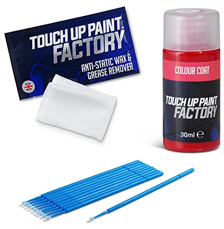 Touch Up Paint Factory - Scratch Repair Kit Compatible With TESLA Cars With Colour Code: PPMR - RED MULTI-COAT Size: Touch Up Paint Kit - Lite (Small) - Computer Matched