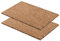 Carpido rutschfeste Kokosmatte - 60 x 90 cm - 2er Set Natur - Nachhaltige Naturfaser für den überdachten Außenbereich - 100% Kokos Fußmatte - Türmatte Eingang