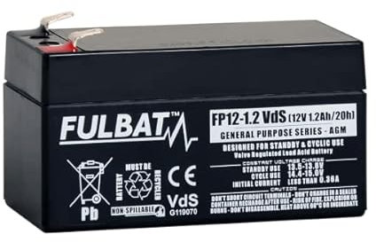 FULBAT - BATTERIE AGM FULBAT FP12-1.2VDS 12V 1.2AH