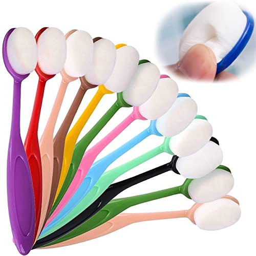 Blending Brush, 12er Set Blending Brush Set basteln Malwerkzeuge Papier Bastelkarten Blender Pinsel Tempel