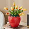 Vaso in Ceramica Alla Fragola, Simpatico Vaso per Fiori Alla Fragola, Vaso per Fiori a Forma di Frutta, Vaso in Ceramica Vintage per Fiori, Fioriera Decorativa per Fragole, Contenitore a Forma di(M)