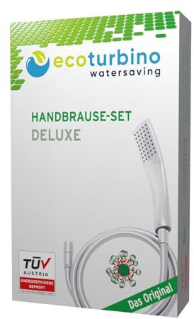 Ecoturbino Handbrause Set DELUXE (Chrom)