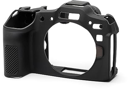 easyCover - Silikon Kameratasche - Schutz für Ihre Kamera - Canon R8 - Schwarz