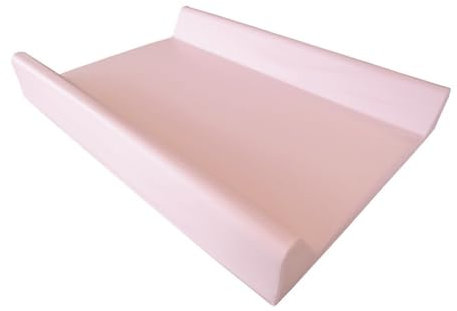 Steff - Matelas à langer avec bords surélevés - 70x50 cm - Rose - Avec label de qualité OEKO-TEX Standard 100