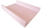Steff - Matelas à langer avec bords surélevés - 70x50 cm - Rose - Avec label de qualité OEKO-TEX Standard 100