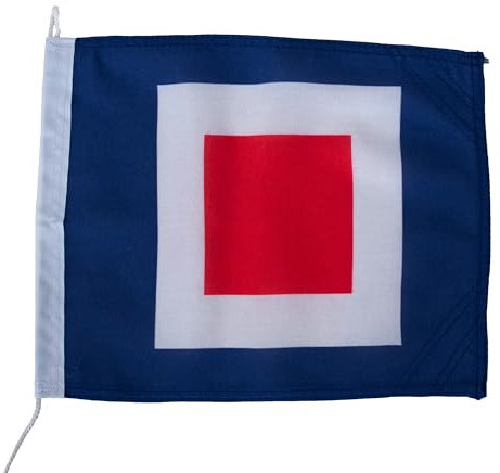 Netflags Bandera de whisky (40 x 48 cm, 160 g/m²), tela de bandera de barco