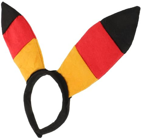 Mikinona Halloween Bunny Ohren Haarreif Kopfschmuck Für Kostümpartys Fotos Und Festivals Dreifarbiger Hasenohren Haarband Für Erwachsene