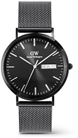 Daniel Wellington Classic Day-Date 40mm Uhr Herren, DW Klassisch Herren Uhr