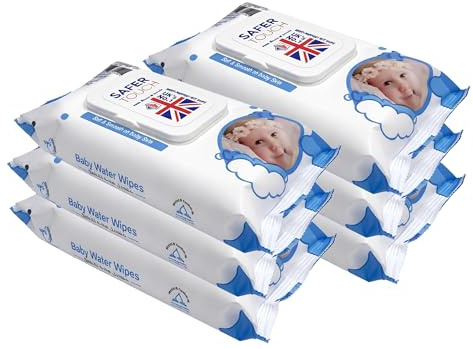 Meown Baby Wet Wipes, 480 Baby Wipes (80 x 6 Packs)