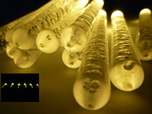 Dapo LED-Party-Weihnachts-Lichterkette Bubble, 15x LEDs batteriebetrieben, Tisch-Fenter-Baum-Kommode-Dekorations-Leuchte-Lampe (LED-warmweiß)