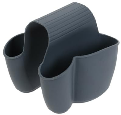 jechercheuneidée, Porte éponge Double spécial Double bac d'évier Cuisine Rangement pour éponges à Vaisselle CMME2551