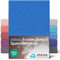 etérea Frottee Spannbettlaken 180x200-200x200 cm Blau für 15-25 cm Steghöhe 80% Baumwolle + 20% Polyester - Oekotex Spannbetttuch Bett Bezug Matratzen - Bettlaken 180x200cm - 200x200cm Blue