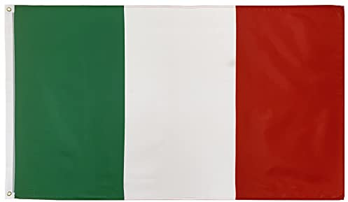 FlagScout - Italien Flagge | 90 x 150 cm | Flaggen mit top Qualität, hochwertiger Verarbeitung und kräftigen Farben