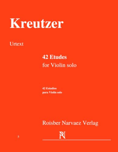 42 Etudes for Violin solo: Urtext