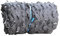 DLLY Tarnnetz Sonnencreme, Graues Camouflage Netz, Militärnetz, Reißfestes Tarnung Net Im Freien, Schattennet Für Jagd, Schießen, Camping,3x4m(9.8 * 13ft)