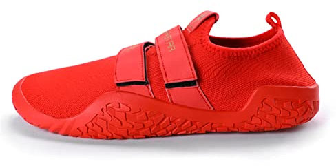 LARA STAR Deadlift Schuhe Cross-Trainer | Barfuß- & Minimalistischer Schuh | Fitnessschuhe, rot