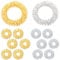 Massageringe für Finger Akupressurring Fingermassageringe Akupressur Armband Zehenmassage Akupunkturring(14 stück)
