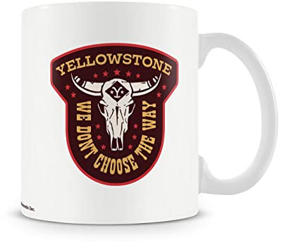 Yellowstone Officiellement Sous Licence We Don't Choose The Way Coffee Mug