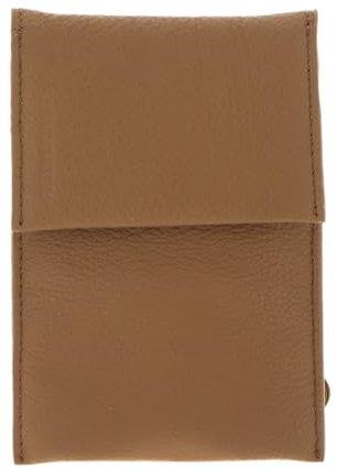 FREDsBRUDER Leder Handytasche Nastally Cellphone Bag Iced Coffee braun