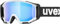 Uvex Athletic CV MX Goggle Cross/MTB Brille schwarz/Mirror blau
